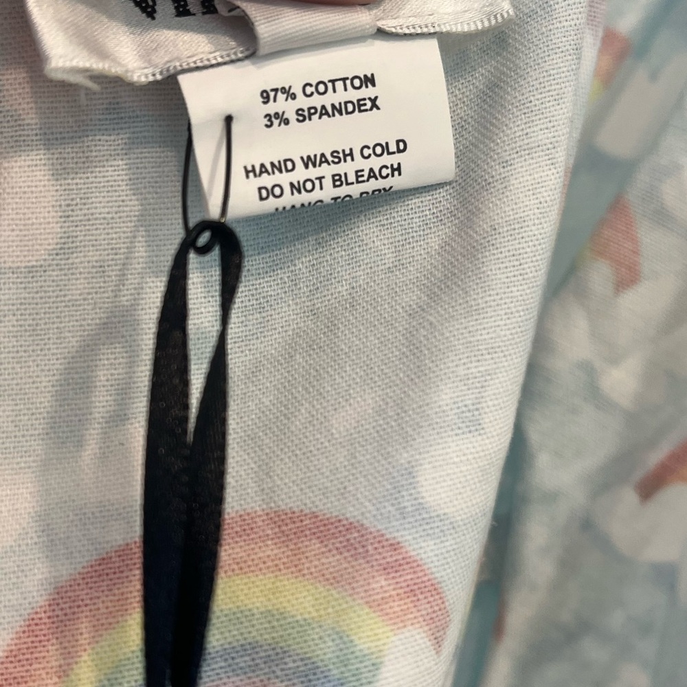 Unique Vintage Rainbow Pattern Dress - Picture 6 of 7